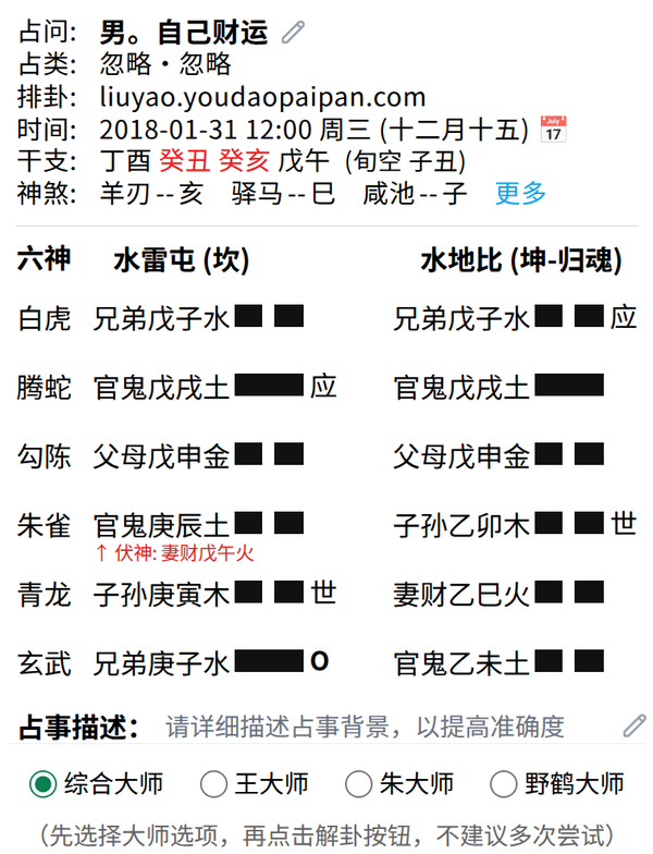 卦盘图
